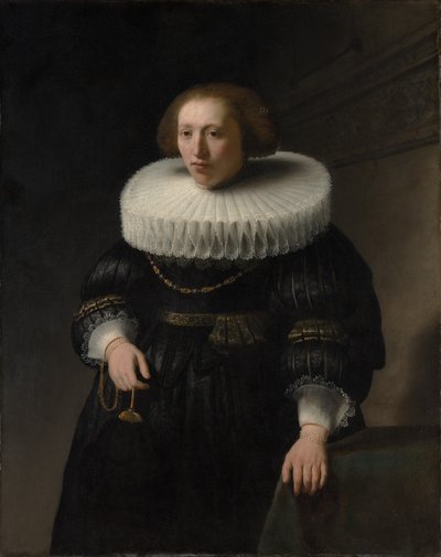 Portrait of a Woman by Rembrandt van Rijn